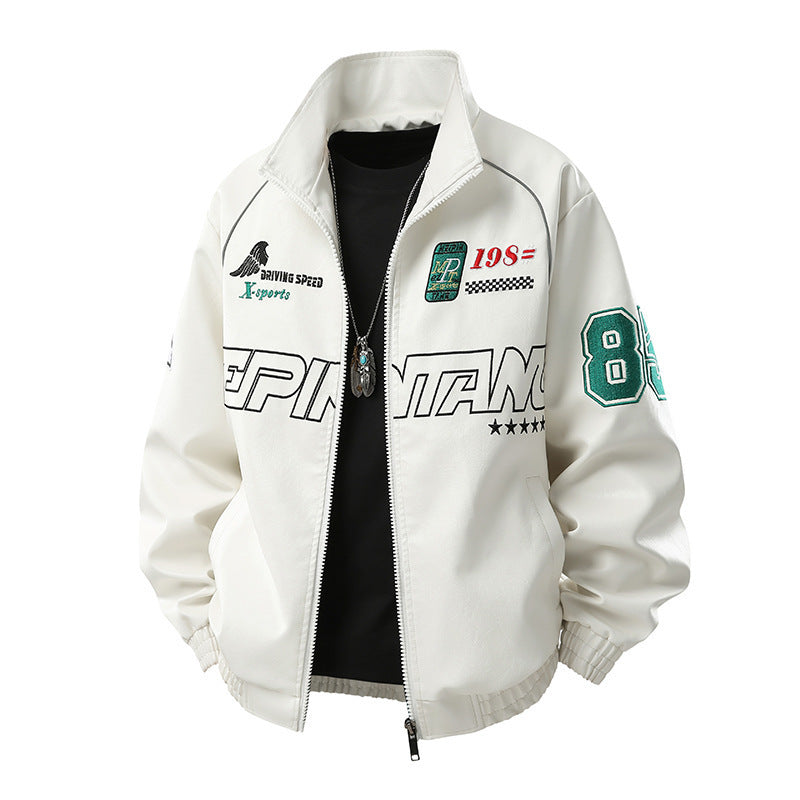 Herren Modische Sportjacke mit Steppdetails Echo Archiv