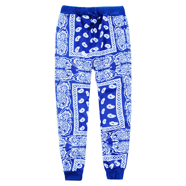 Herren bequeme Jogginghose mit trendigem Muster Echoarchiv