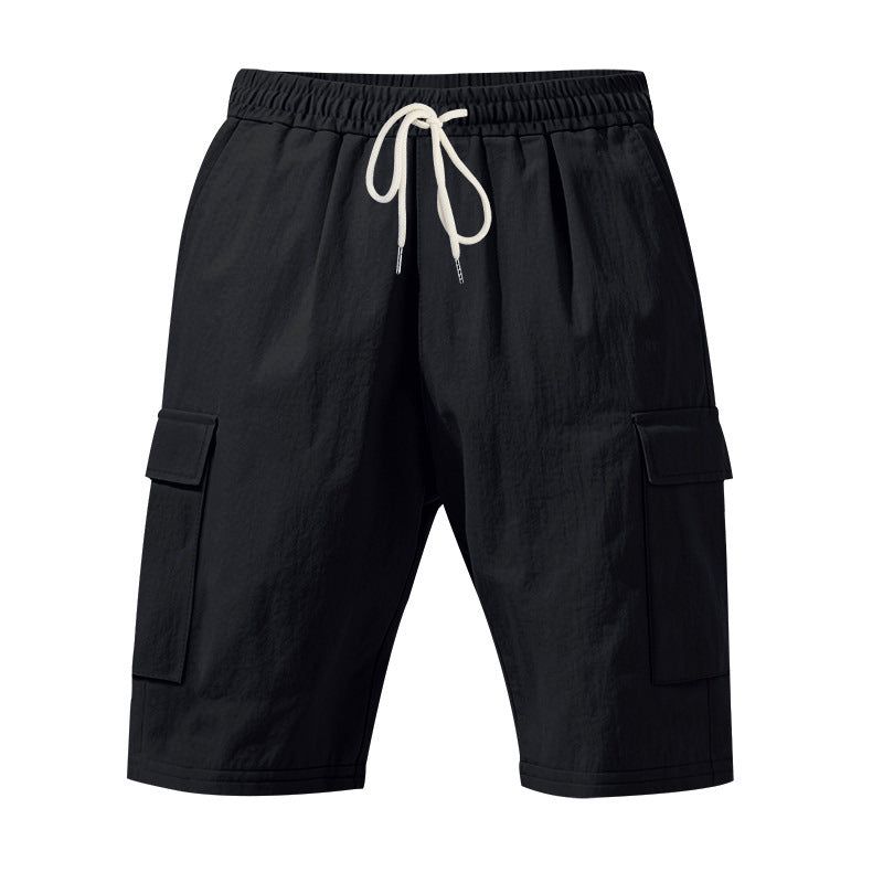 Herren Cargo-Shorts mit mehreren praktischen Taschen und elastischem Bund Echoarchiv