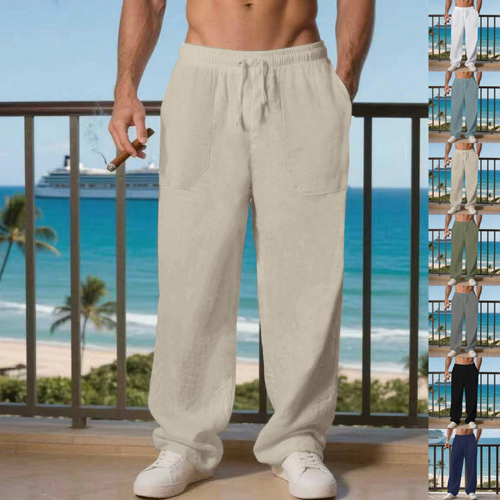 Herren Freizeithose mit elastischem Bund und praktischen Seitentaschen Echoarchiv