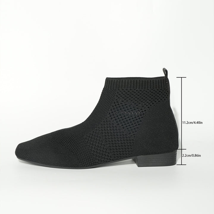 Damen nan gestrickte Sock-Boots mit elastischem Schaft, gepolsterter Innensohle und rutschfester Leichtsohle Echo Archiv