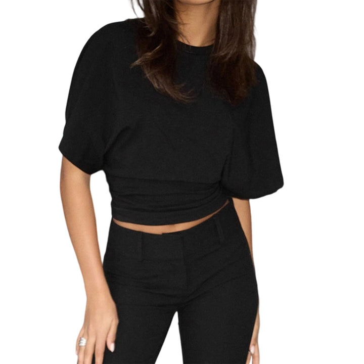 Damen lässiges Crop-Top Echo Archiv