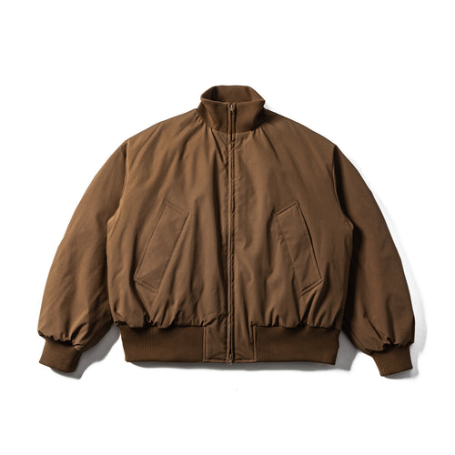 Herren Boxy wattierter Kurzblouson mit Rippenkragen und ergonomischen Eingrifftaschen Echoarchiv