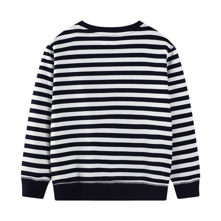 Jungen Sweatshirt mit kreativem Flugzeug-Design Echo Archiv