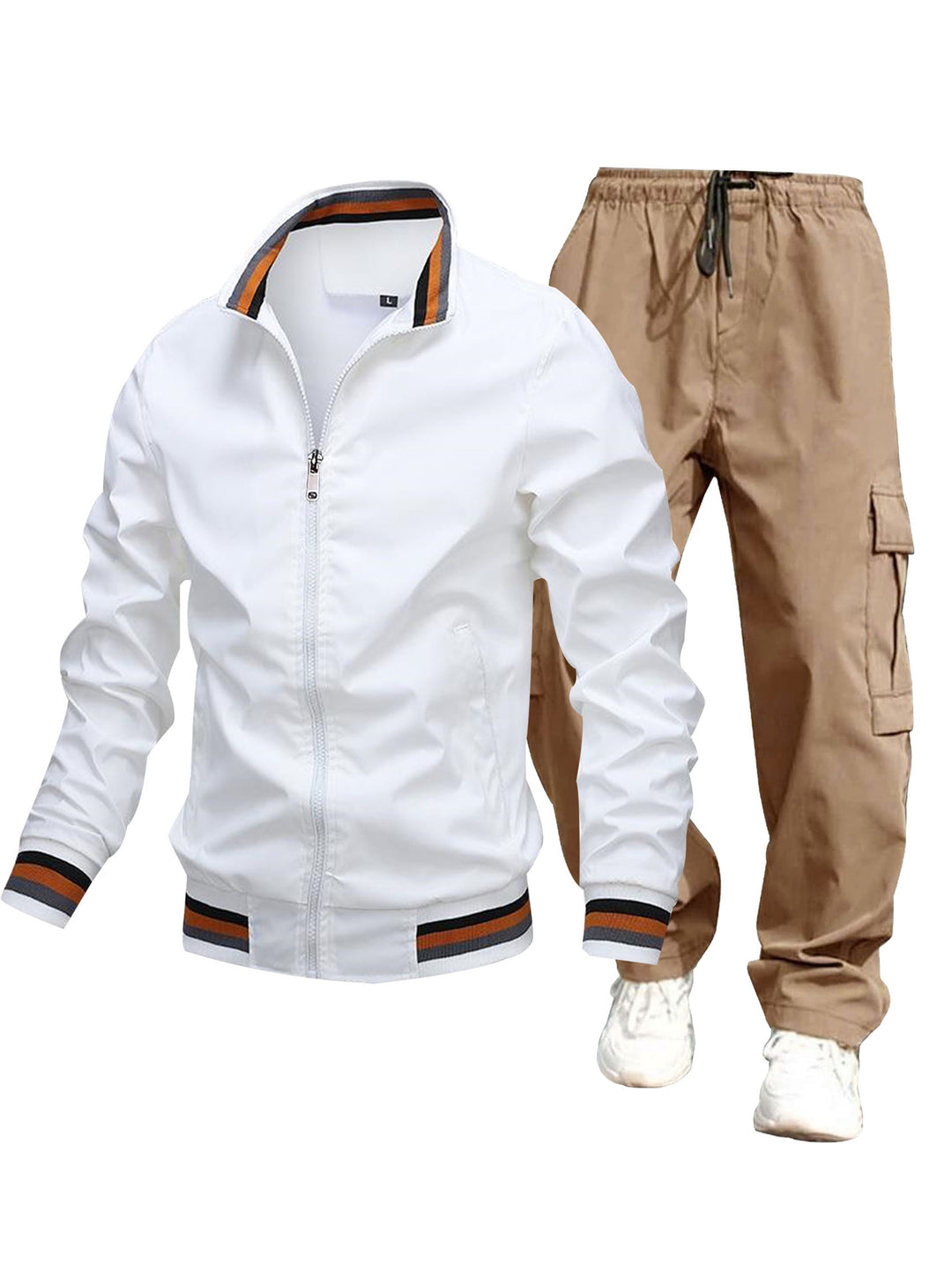 Herren Sportliche Jacke und Cargo-Hosen Echo Archiv