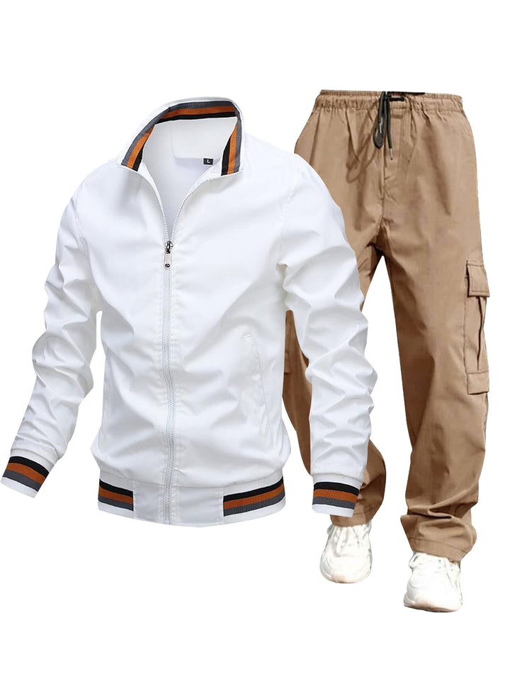 Herren Sportliche Jacke und Cargo-Hosen Echo Archiv