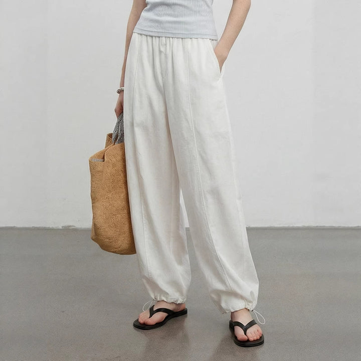 Damen Lässige Freizeithose Echo Archiv