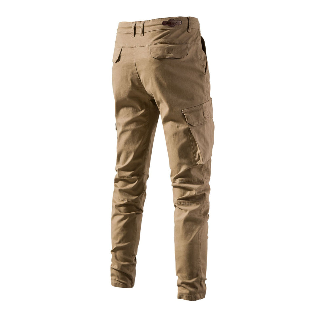 Herren Cargo-Hose mit funktionalen Taschen und elastischem Bund Echoarchiv