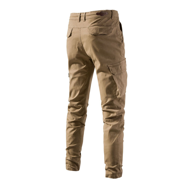 Herren Cargo-Hose mit funktionalen Taschen und elastischem Bund Echoarchiv