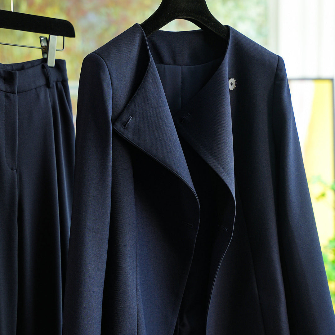Damen Elegantes Business-Anzugset mit weitem Schnitt Echoarchiv