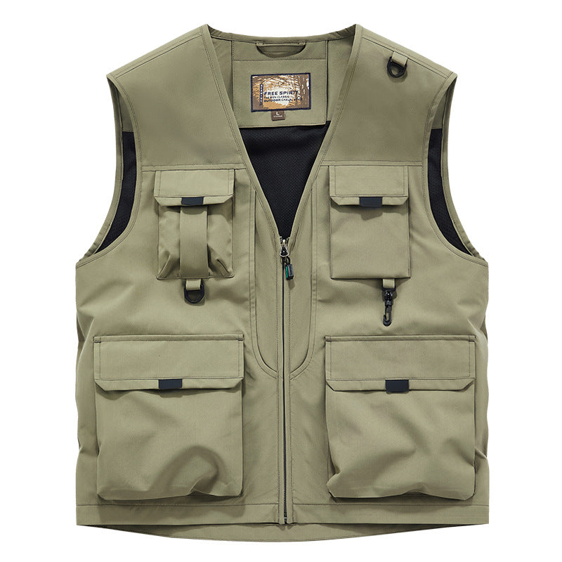 Herren Multifunktionale Outdoor-Weste Echo Archiv 1787797376
