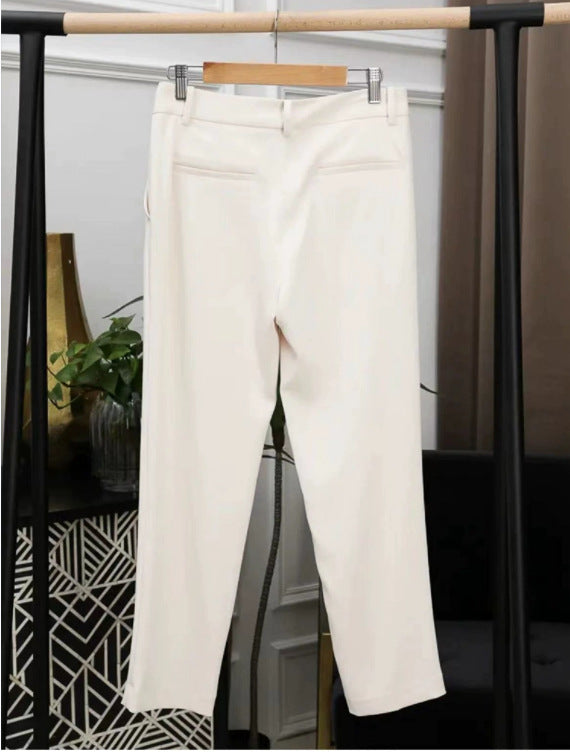 Damen Hochtaillierte Business-Hose Echoarchiv