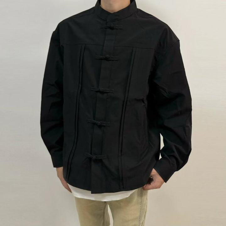 Herren Modische Chinesische Kunstjacke Echo Archiv