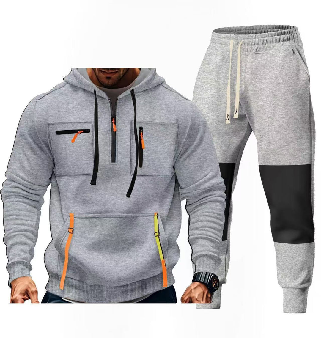 Herren Sportbekleidungsset mit funktionalen Taschen Echoarchiv