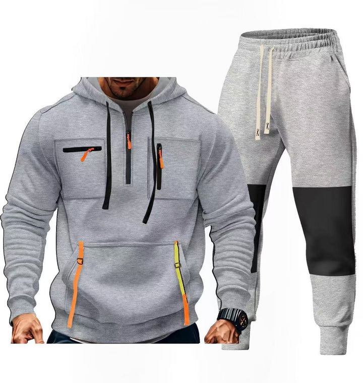 Herren Sportbekleidungsset mit funktionalen Taschen Echoarchiv