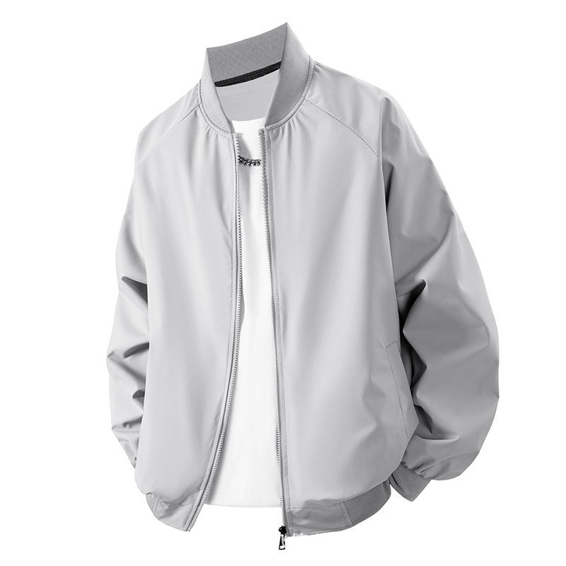Herren Lässige Bomberjacke Echo Archiv