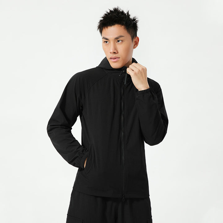 Herren Leichte Funktionsjacke mit atmungsaktivem Material Echoarchiv