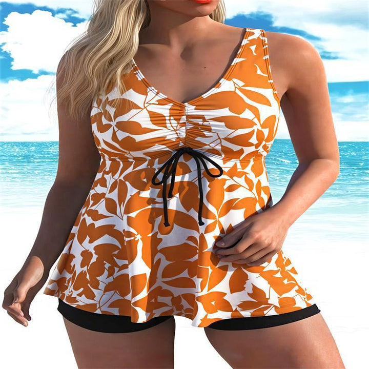Damen Strandkleid mit dynamischem Zebra-Design Echo Archiv