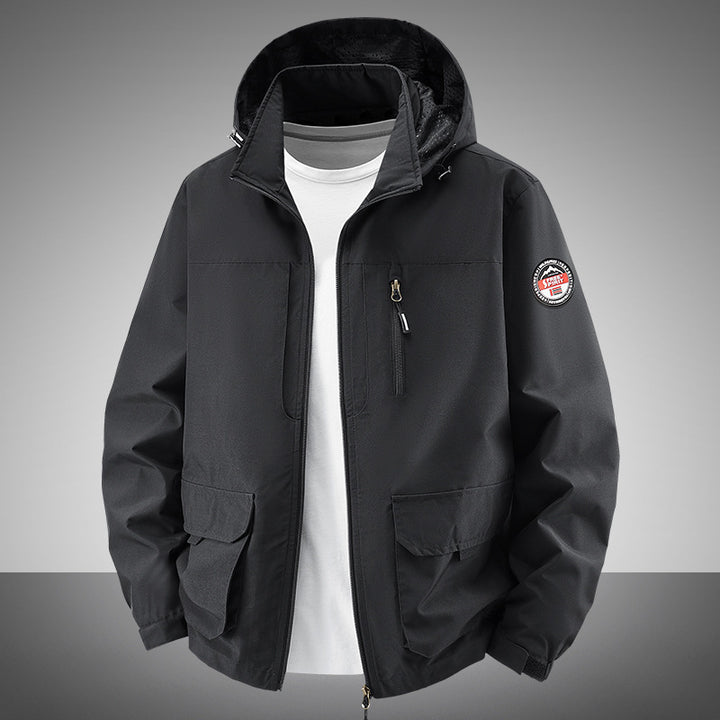 Herren Robuste Übergangsjacke mit praktischen Taschen Echo Archiv