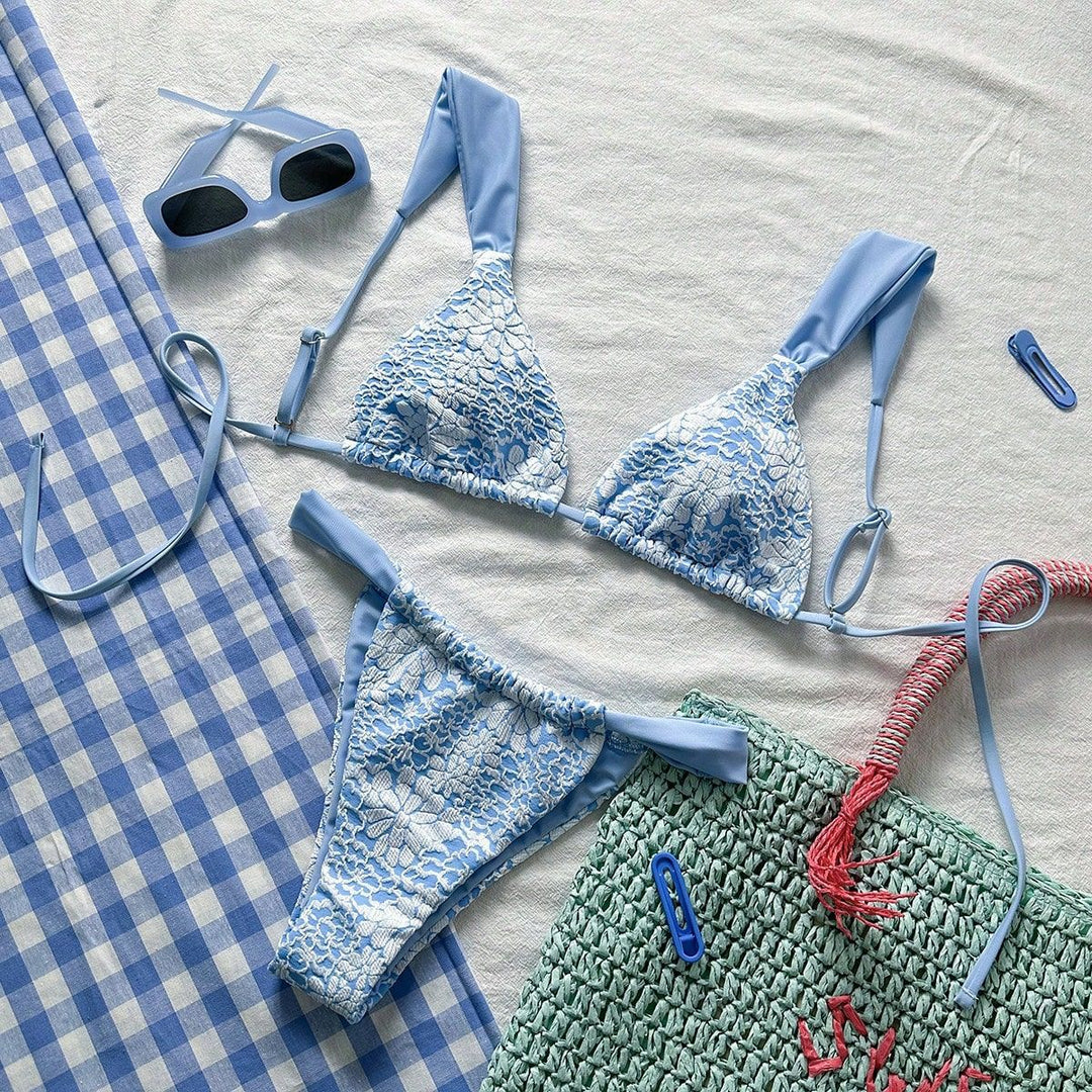 Damen Spitzen-Triangel-Bikini Echo Archiv