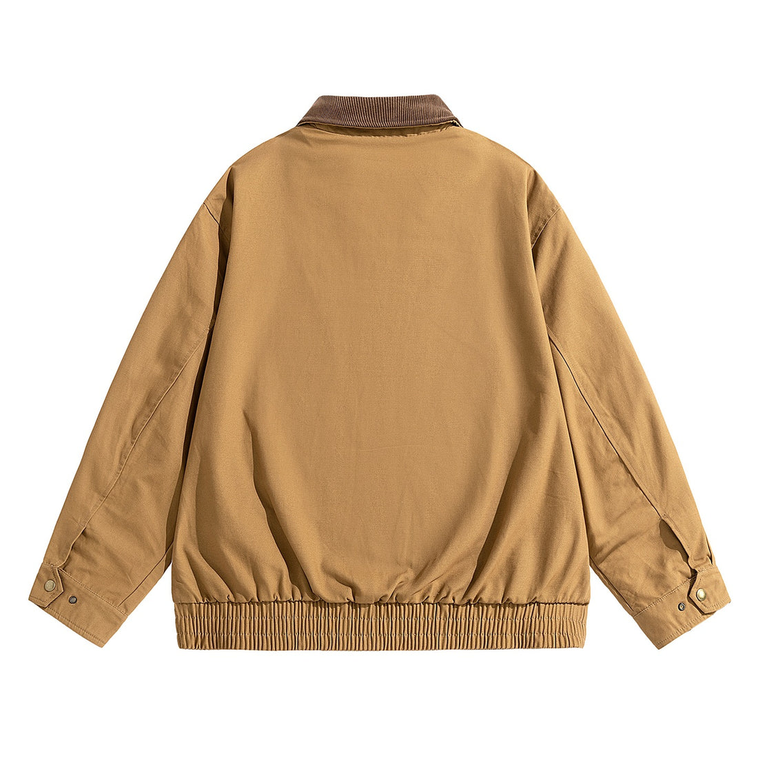 Herren Oversize-Utility-Fieldjacke mit Cordkragen, elastischem Saum & Pattentaschen Echoarchiv
