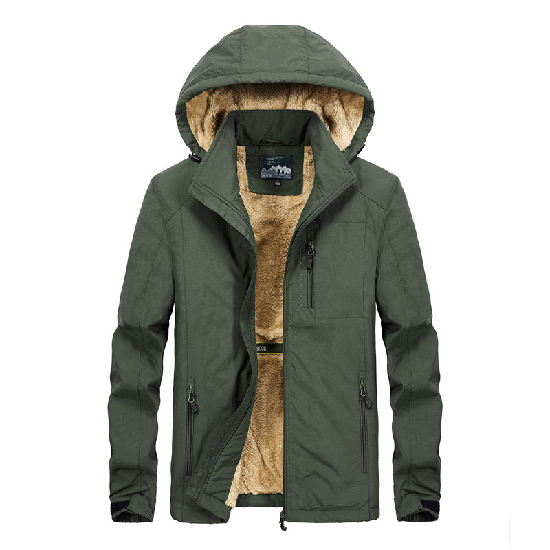 Herren Funktionale Outdoorjacke mit warmem Fleecefutter Echo Archiv