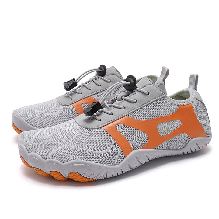 Damen nan ultraleichte Barfuß-Wasserschuhe mit rutschfester Flexsohle und Schnellverschluss Echo Archiv
