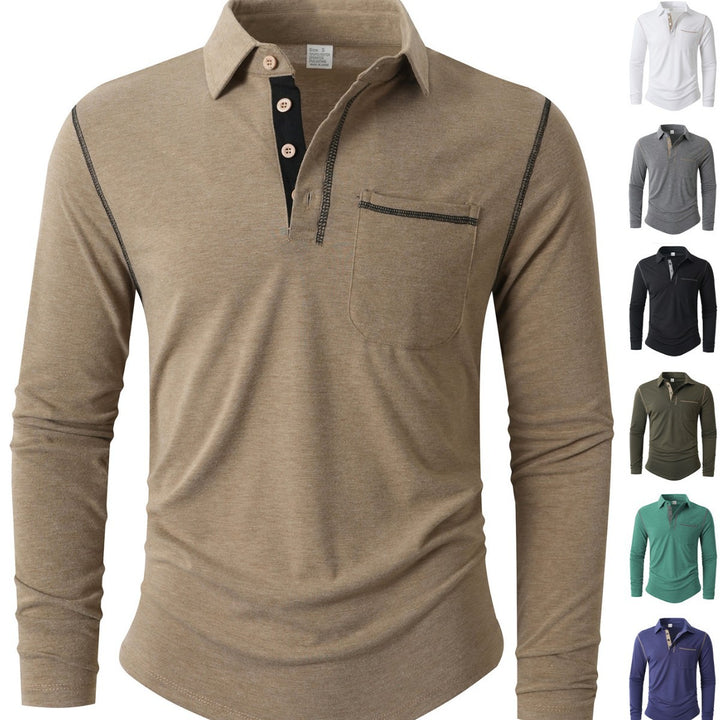 Herren Langarm Poloshirt Echoarchiv