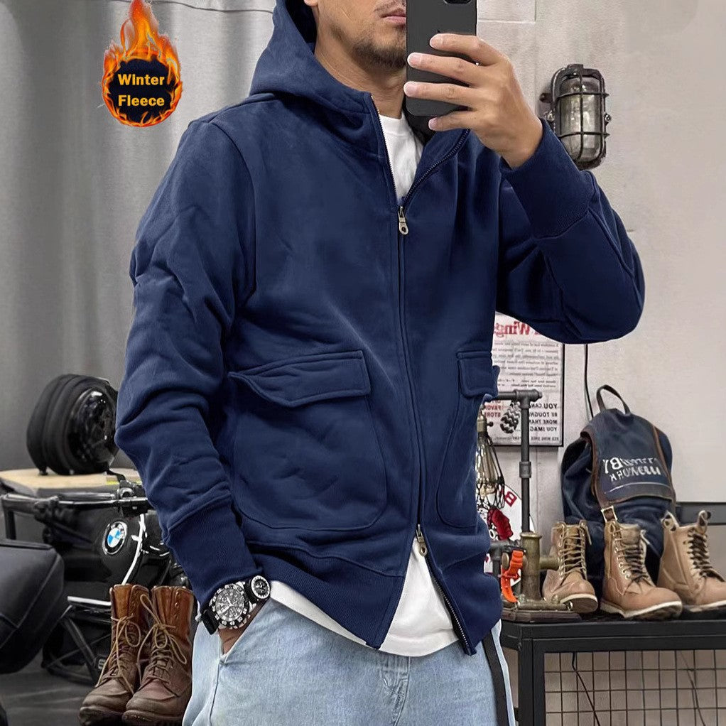Herren Wind- und Wasserabweisende Fleecejacke Echoarchiv