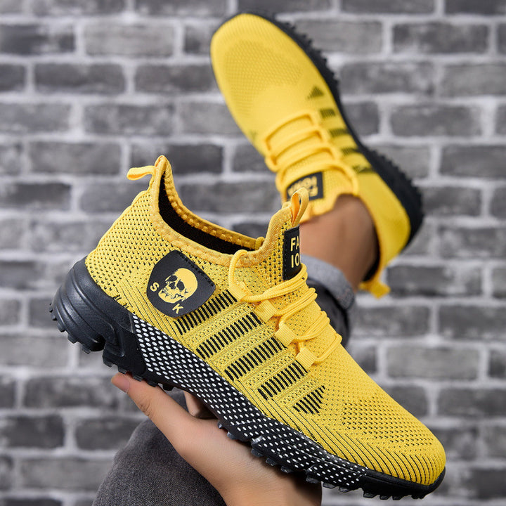 Herren Strick-Sockensneaker mit robuster Trail-Profilsohle und gepolstertem Komfortfußbett Echoarchiv