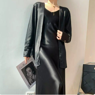 Damen Satin Robe Echoarchiv