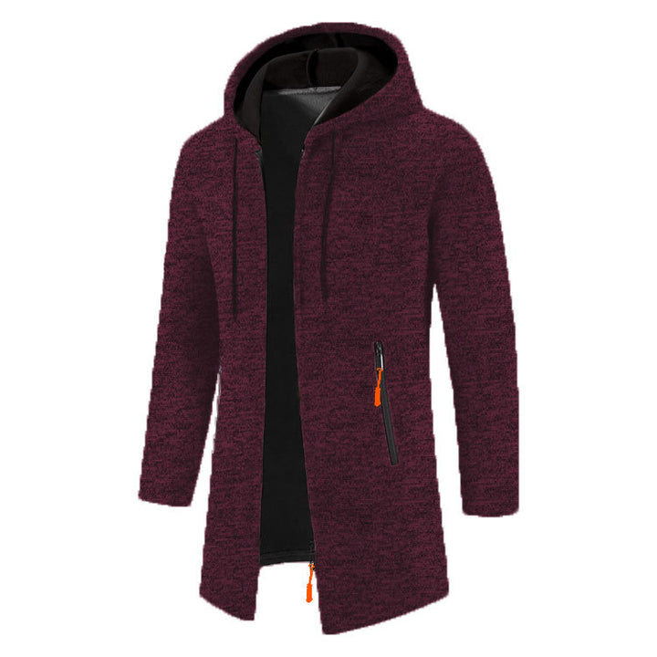 Herren Lässige Kapuzenjacke mit ergonomischem Schnitt und praktischen Reißverschlusstaschen Echoarchiv