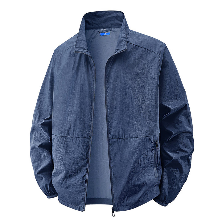 Herren Leichte Windbreaker Jacke Echo Archiv