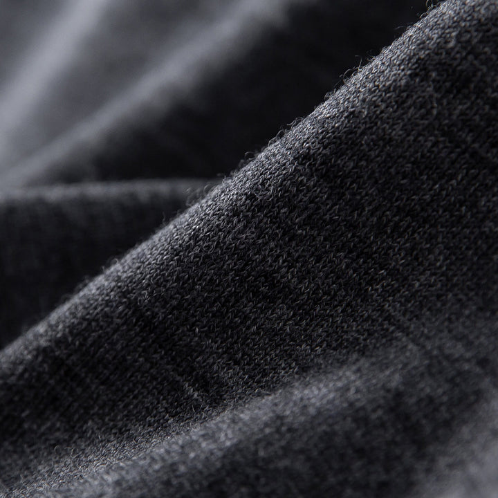 Damen Leichter Feinstrick-Langarmpullover mit Kontrastbündchen und Rundhalsausschnitt Echoarchiv