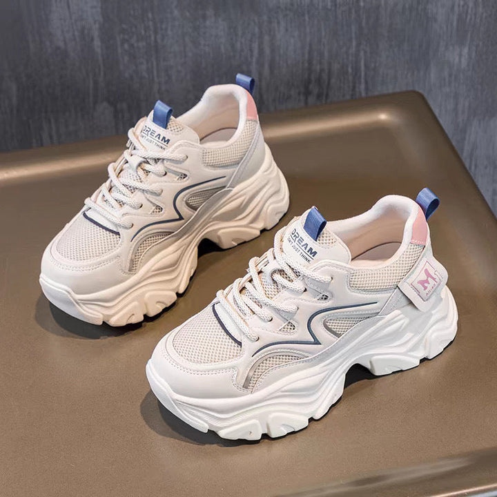 Damen Sportliche Sneakers mit Air Cushion Technologie und atmungsaktiver Mesh-Oberfläche Echo Archiv