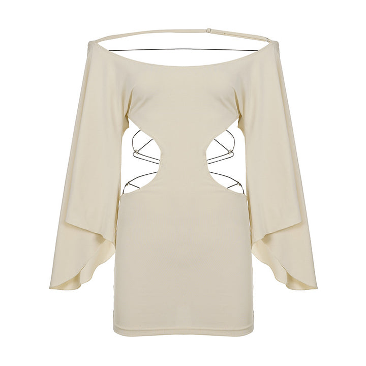 Damen Kleid mit off-shoulder Design und raffinierten Cut-Out-Details Echo Archiv