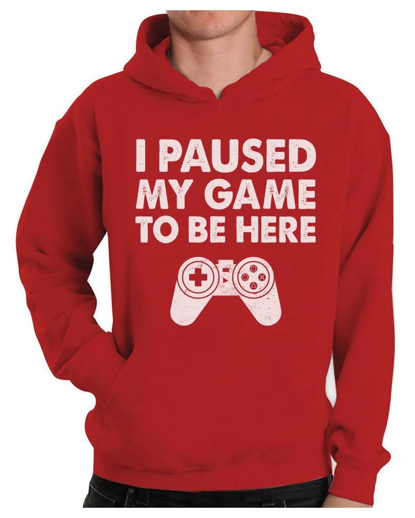 Herren Kreativer Kapuzenpullover mit Gaming-Motiv Echoarchiv