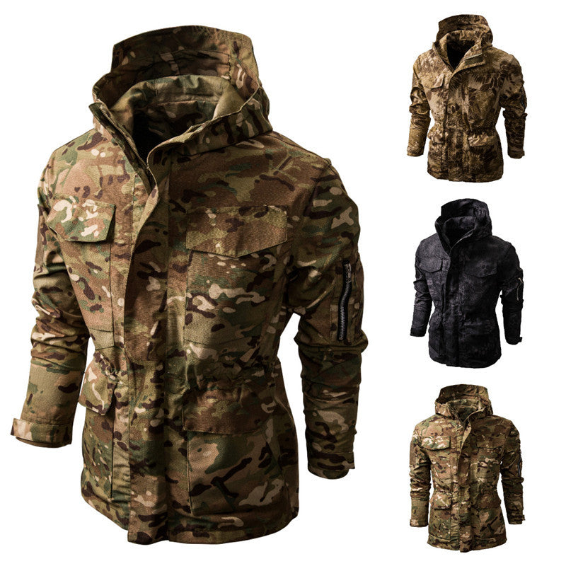 Herren Outdoor-Jacke mit camouflage Design und praktischen Taschen Echoarchiv
