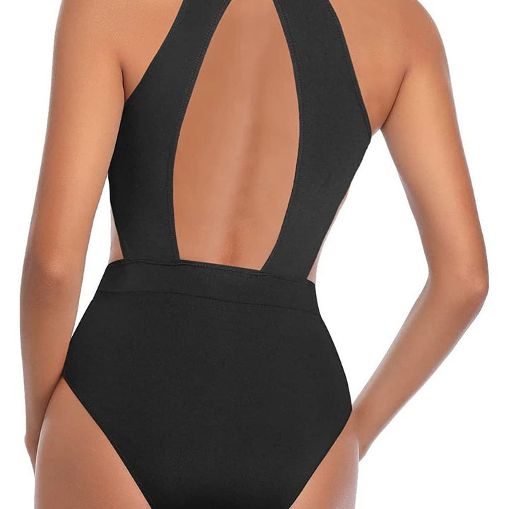 Damen Hochgeschlossen Badesuit Echo Archiv