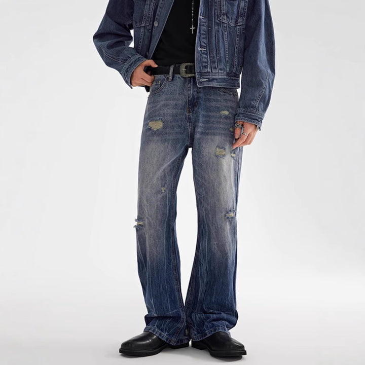 Damen Destroyed Baggy Jeans Echoarchiv