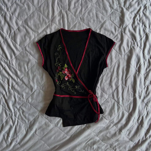 Damen Blusenkleid mit floralen Stickereien Echo Archiv