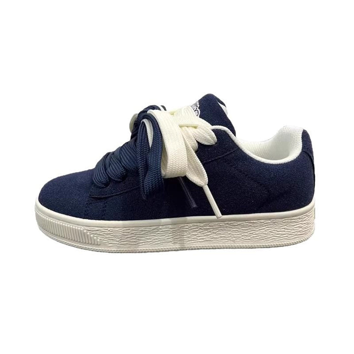 Damen Sneakers aus qualitativ hochwertigem Wildleder mit bequemer Schnürung Echo Archiv