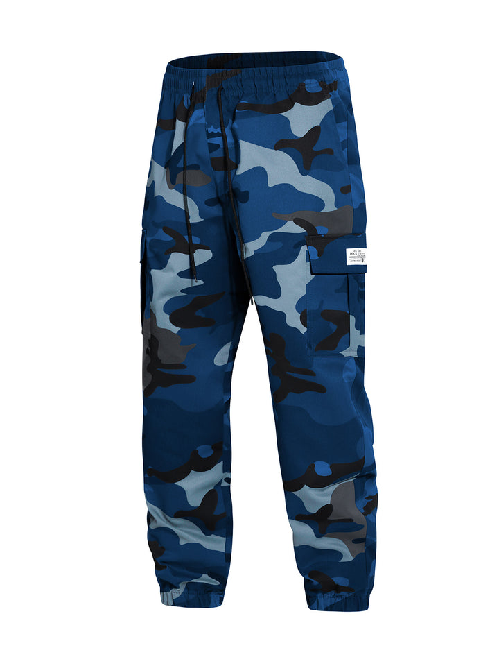 Herren Moderne Cargohose im Camouflage-Design Echo Archiv
