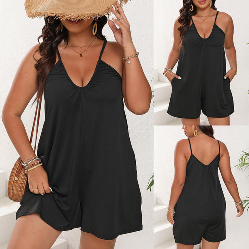 Damen eleganter Beach-Jumpsuit Echo Archiv