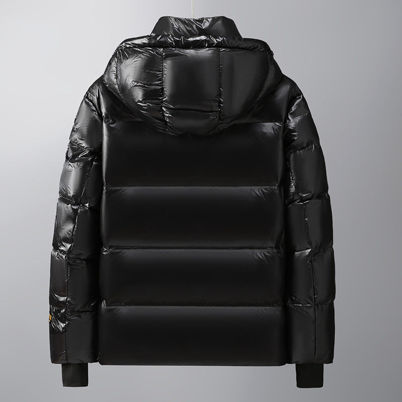 Unisex Glänzender Steppparka mit metallic‑Innenfutter und Tragegurten Echo Archiv