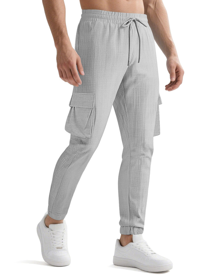 Herren Cargo-Jogginghose mit elastischem Bund und praktischen Taschen Echoarchiv