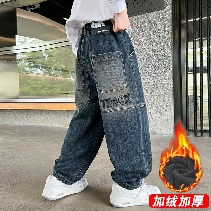 Unisex lässige Baggy-Jeans Echo Archiv
