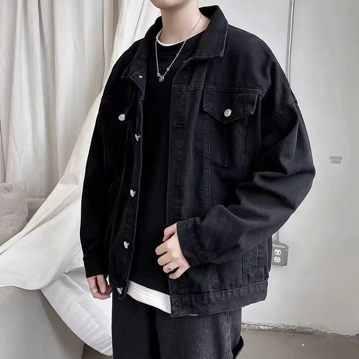 Herren Lockere Denimjacke Echoarchiv