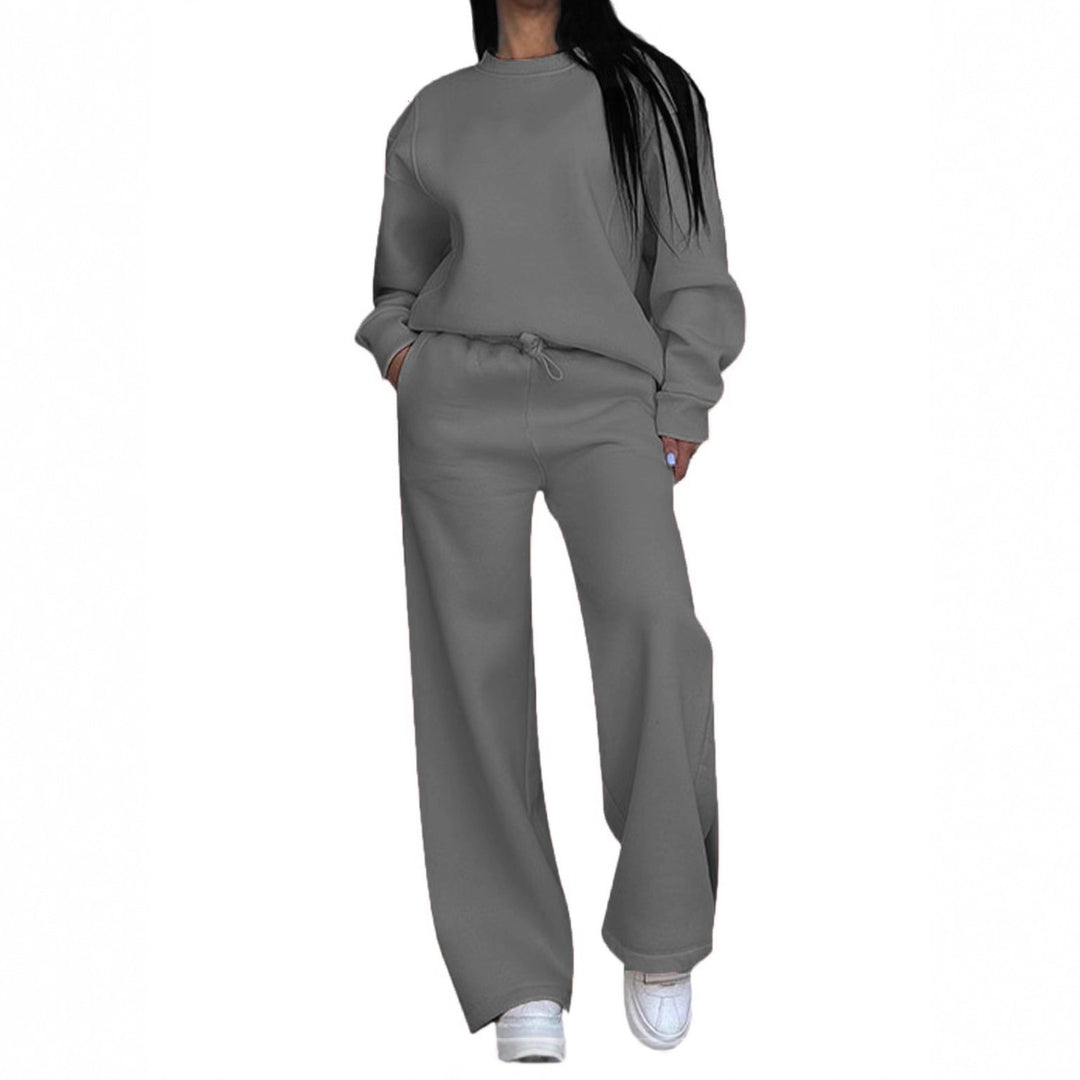 Damen nan lässiges Oversize Sweatshirt und weite Jogginghose Set Echo Archiv