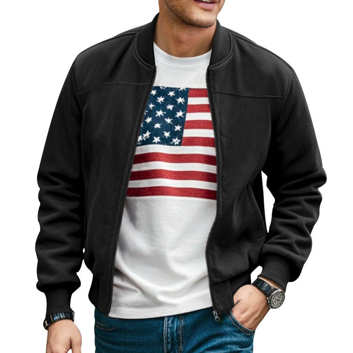 Herren Bomberjacke mit modernem Schnitt und praktischen Taschen Echoarchiv